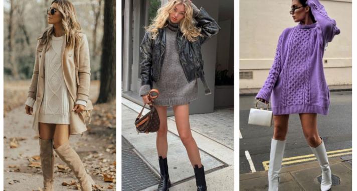 Stílusiskola: így viselj pulcsiruhákat