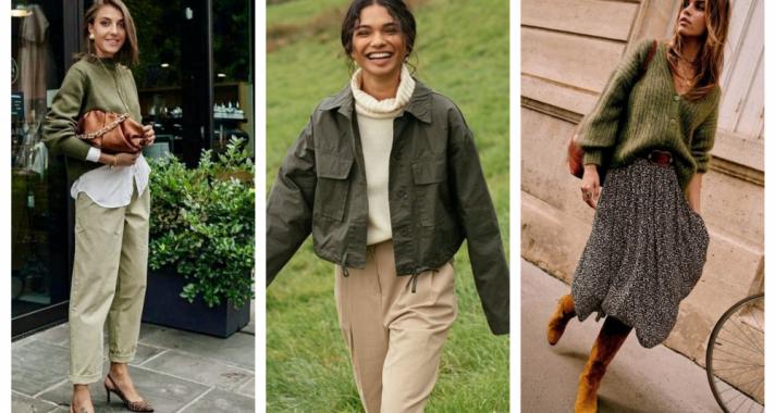 Stílusiskola: khaki outfitek az őszi szezonra