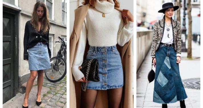 Stílusiskola: így viselj ősszel farmerszoknyákat