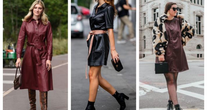 Stílusiskola: idén ősszel viselj bőrruhákat