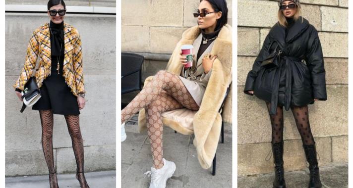 Stílusiskola: Outfit ötletek mintás harisnyával
