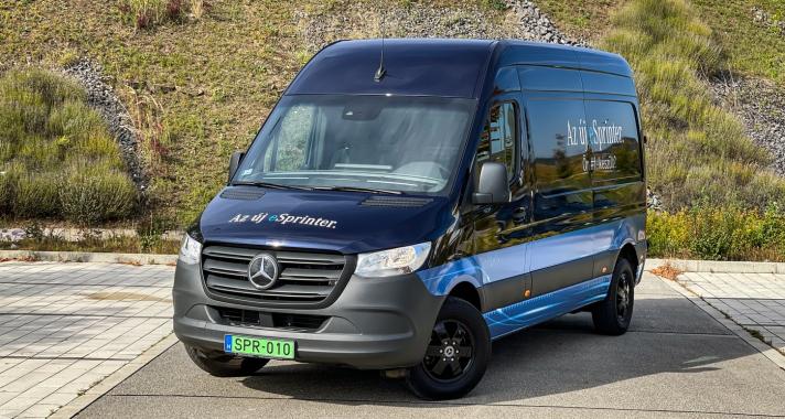 A jövőbe szállít – Mercedes-Benz eSprinter