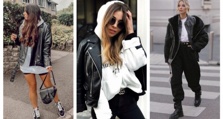 Stílusiskola: laza outfitek bőrdzsekivel