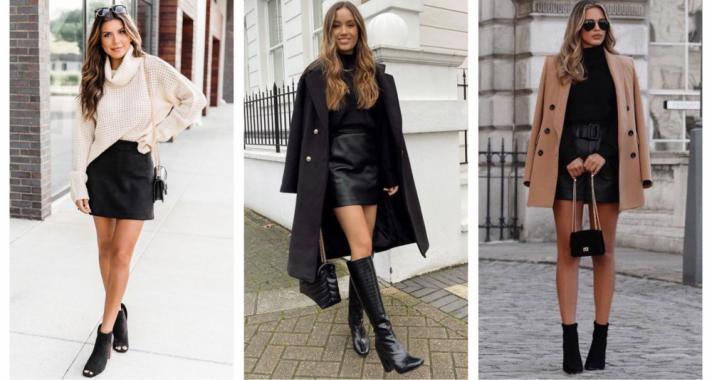 Stílusiskola: így viselj fekete miniszoknyákat