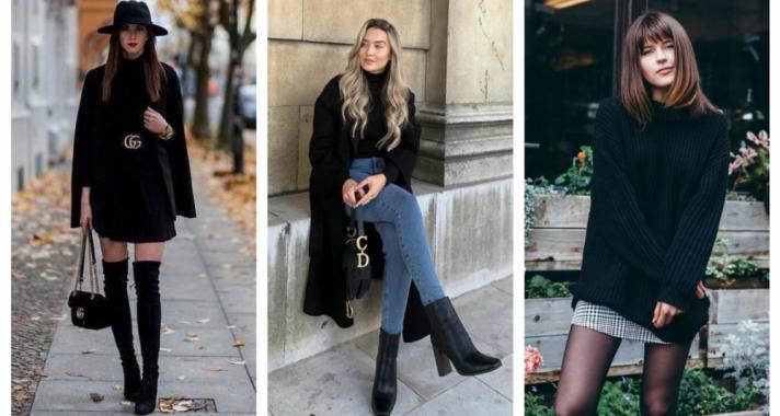 Stílusiskola: így viselj fekete garbókat