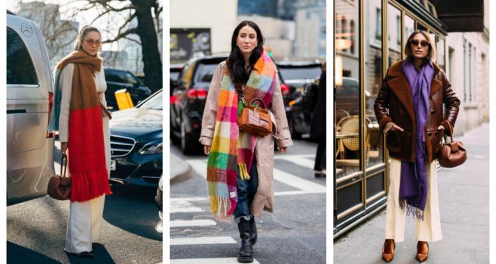 Stílusiskola: a szezon kedvencei a hatalmas puha sálak