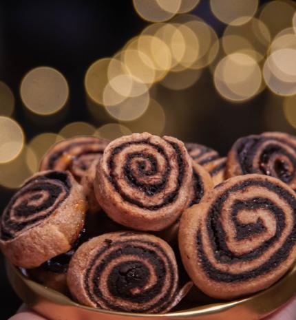 Egyszerű kakaós csiga