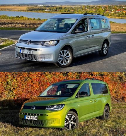 Családi nagy örömök - Caddy Maxi 1,5 TSI és Caddy California