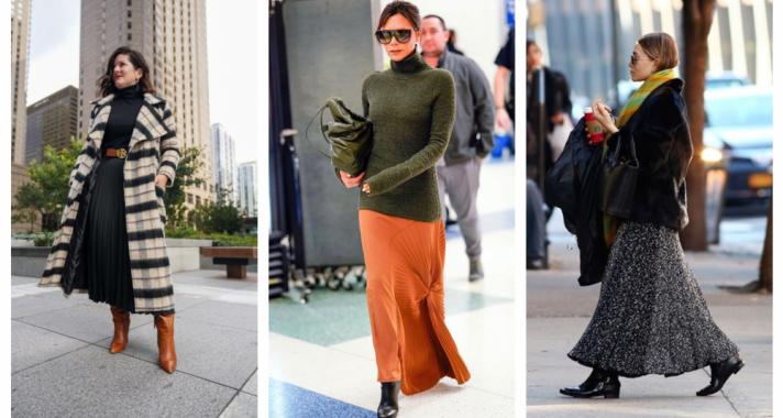 Stílusiskola: így viselj maxi szoknyákat ősszel