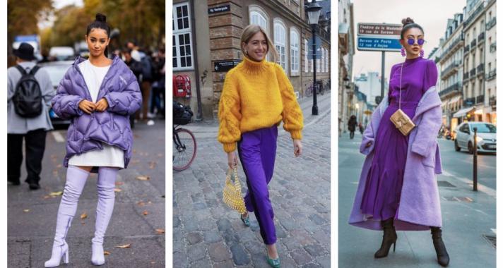 Stílusiskola: így viselj télen lilát