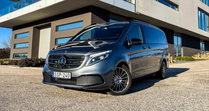 Luxusbusz a „brigádnak” – Mercedes V300d