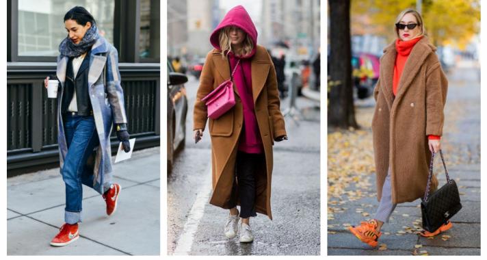 Stílusiskola: téli outfitek sportcipővel