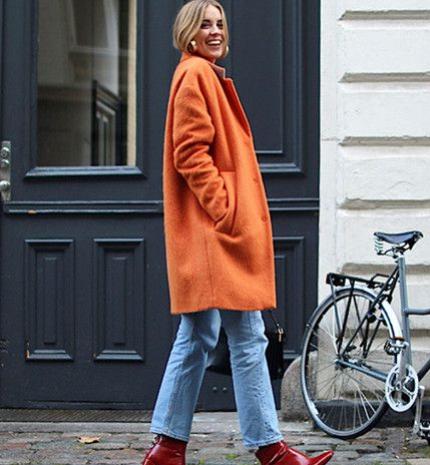 Stílusiskola: így viseld télen a csodás narancssárga színt