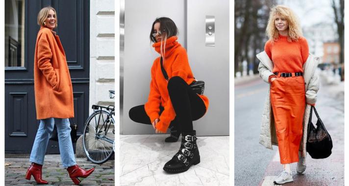 Stílusiskola: így viseld télen a csodás narancssárga színt