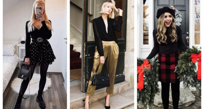 Stílusiskola: karácsonyi outfitek feketével
