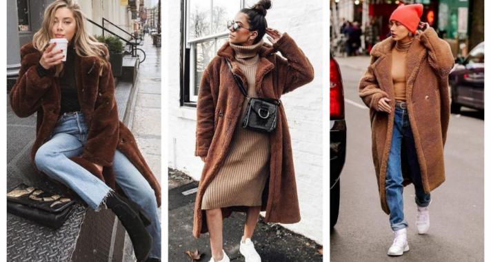 Stílusiskola: így viselj barna teddy coatokat