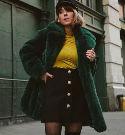 Stílusiskola: így viselj télen miniszoknyákat