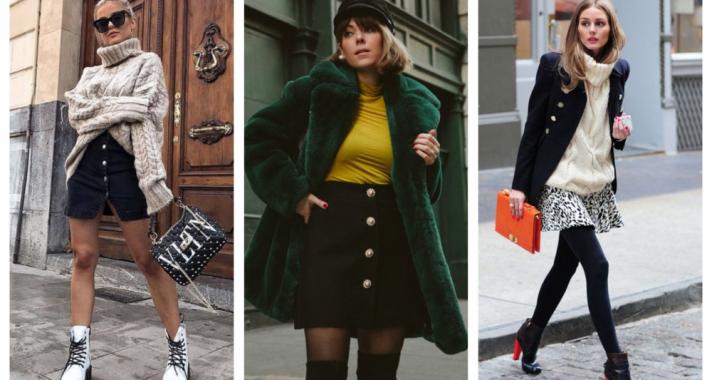 Stílusiskola: így viselj télen miniszoknyákat