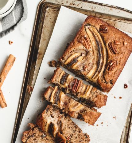 Mennyei Banánkenyér recept