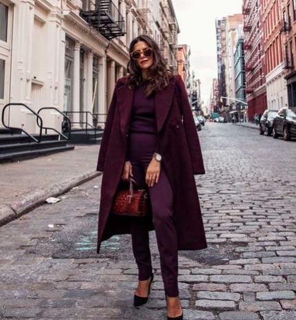 Stílusiskola: így viseld a csodás padlizsán színt