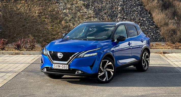 Tovább emeli a szintet – Nissan Qashqai 1.3 DIG-T Mild Hybrid Tekna+
