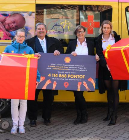 A Shell és a Clubsmart jótevők segítségével fejlesztette eszközparkját a Peter Cerny Alapítvány