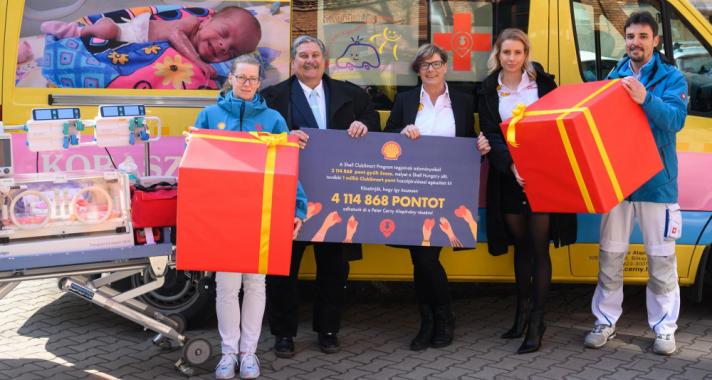 A Shell és a Clubsmart jótevők segítségével fejlesztette eszközparkját a Peter Cerny Alapítvány
