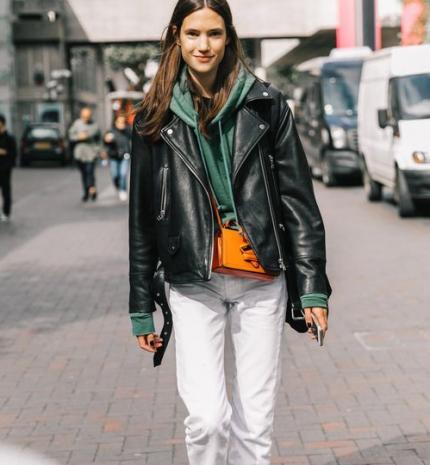 Stílusiskola: 10 outfit bőrdzsekivel hétköznapokra
