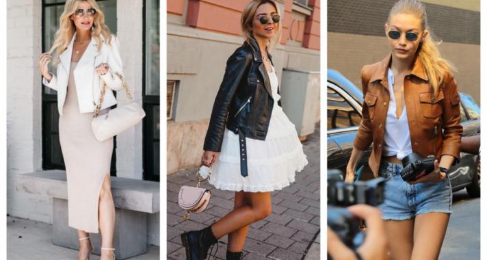 Stílusiskola: 10 outfit bőrdzsekivel hétköznapokra