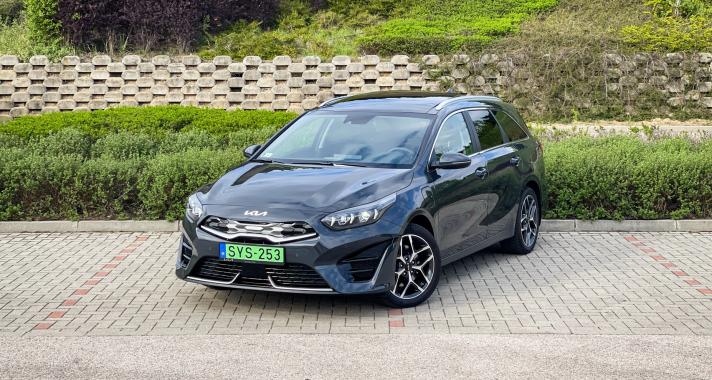 Kizöldült a racionalitás – KIA Ceed kombi Plug-in Hybrid Platinum