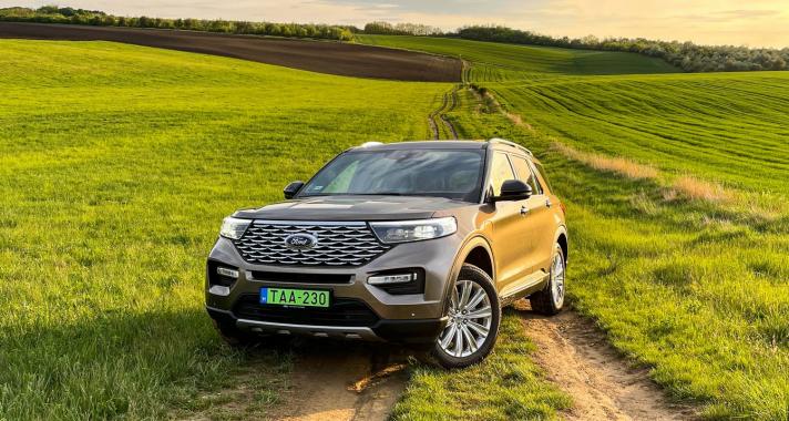 Amerikából jöttem… – Ford Explorer Platinum 3.0l EcoBoost PHEV AWD