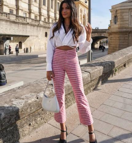 Stílusiskola: nyári szettek kockás ruhadarabokkal