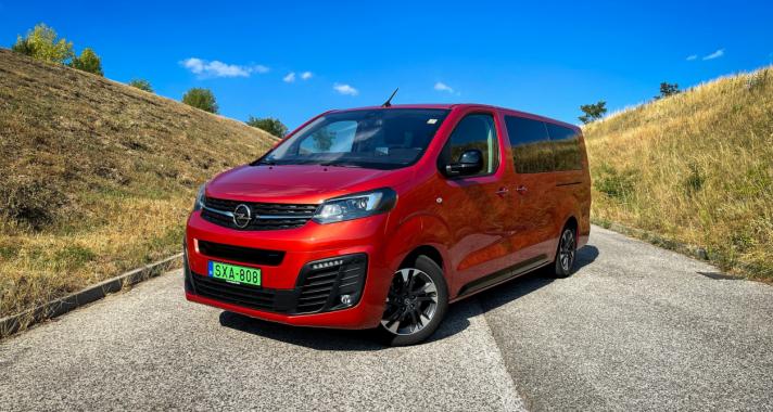 Mivé lettél Zafira? – Opel Zafira-e Life L Elegance