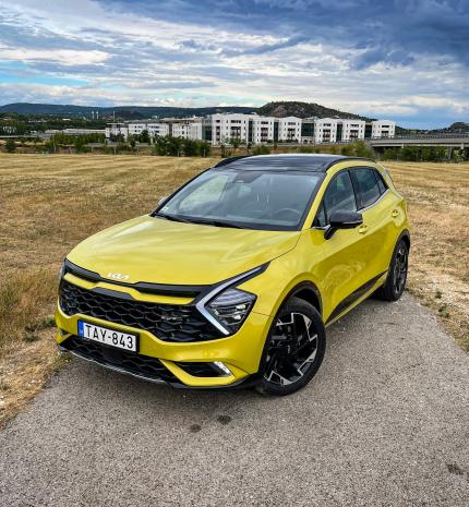 Lágy és barátságos - KIA Sportage 180 Hybrid 48V benzin DCT GT-Line