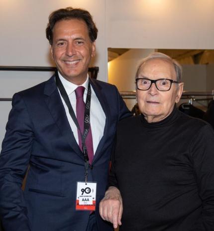 Interjú Andrea Morriconne-nal, az Oscar-díjas Ennio Morriconne fiával, a híres olasz  zeneszerzővel és karmesterrel