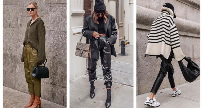 Stílusiskola: így viselj ősszel bőrnadrágokat
