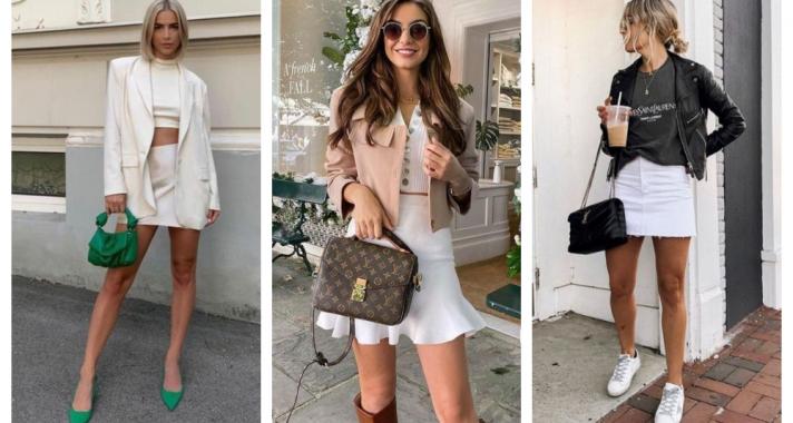 Stílusiskola: így viselj fehér miniszoknyákat