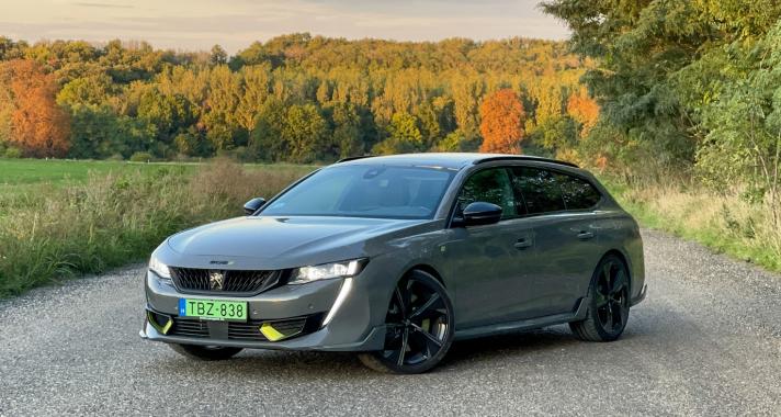 Sportkombi Peugeot módra – Peugeot 508 SW PSE PHEV