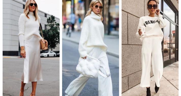 Stílusiskola: így viselj ősszel teljesen fehér outfiteket