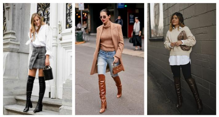 Stílusiskola: így viselj ősszel combcsizmákat