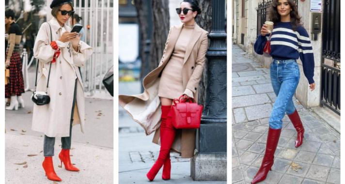 Stílusiskola: így viselj piros csizmákat