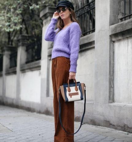 Stílusiskola: őszi outfitek lilával