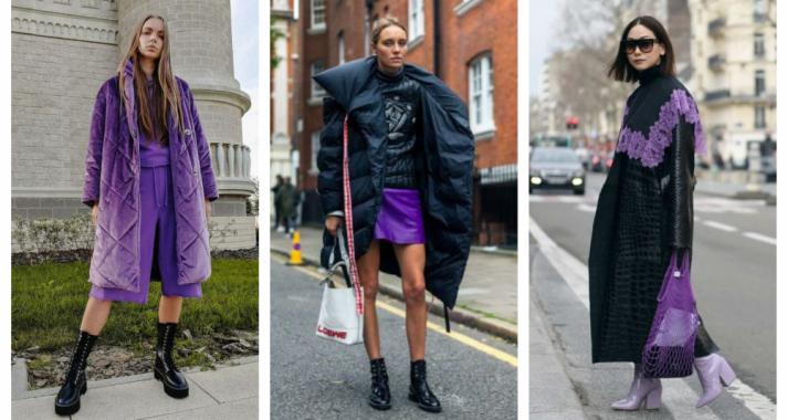 Stílusiskola: őszi outfitek lilával