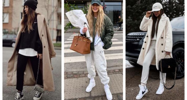 Stílusiskola: téli outfitek sportcipővel