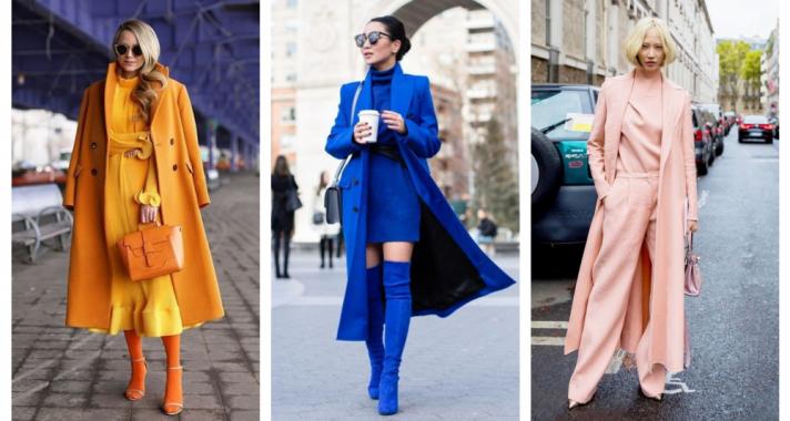 Stílusiskola: egyszínű outfitek a téli szezonra