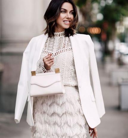 Stílusiskola: karácsonyi outfitek fehérrel