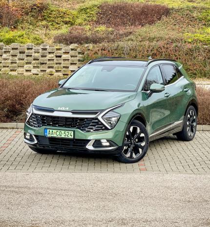 A zöldrendszámos változat – Kia Sportage PHEV GT-Line