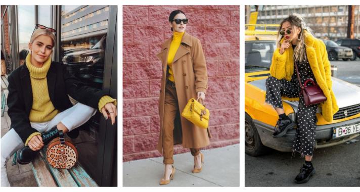 Stílusiskola: így viselj télen sárgát