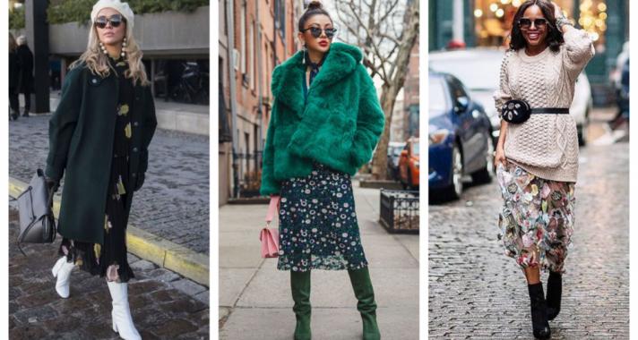 Stílusiskola: virágos ruhák a téli szezonra