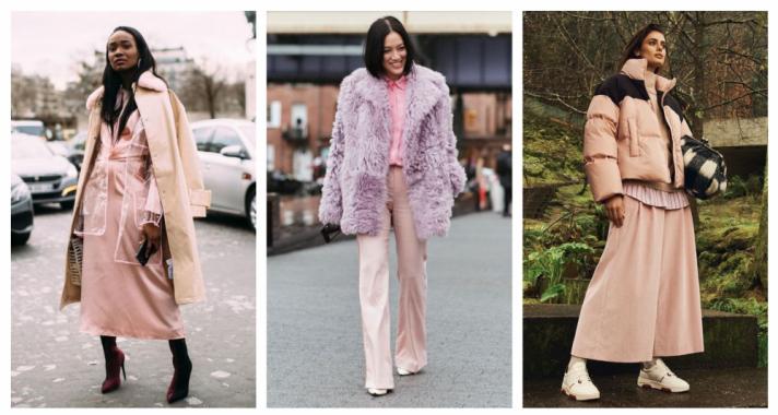 Stílusiskola: így viseld télen a púderrózsaszínt